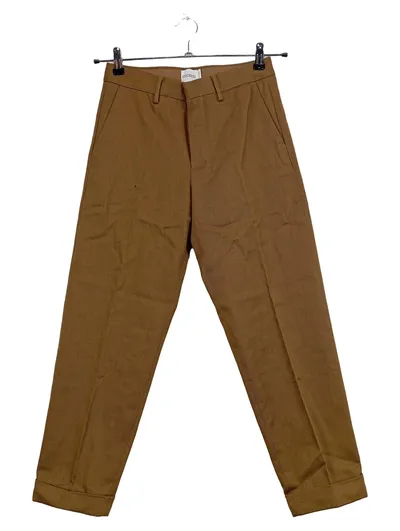 CLOSED Damen Stoffhose Chino Braun Gr. 34 W26 XS Klassisch