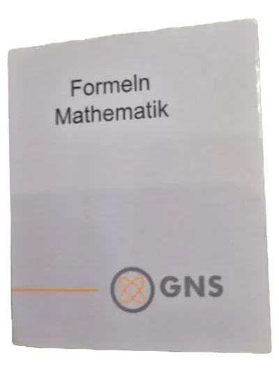 Signstek Formeln Mathematik GNS Fachbuch Formelsammlung