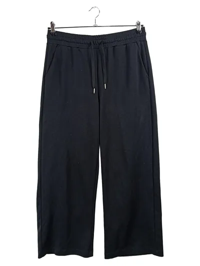 Soyaconcept Damen Jogginghose Schwarz Gr. 42 Casual Weit Geschnitten