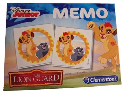 Clementoni The Lion Guard Disney Junior Memo Spiel Gedächtnisspiel Kinder