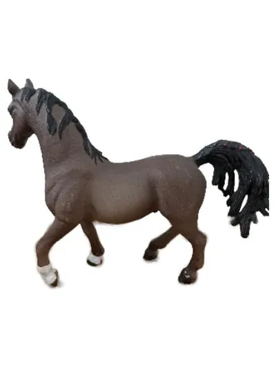 Schleich Araber Hengst Pferd Spielfigur Braun 13 cm