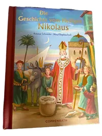 Coppenrath Weihnachtsbuch Die Geschichte vom Heiligen Nikolaus Hardcover 1