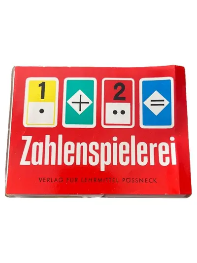 Zahlenspielerei Verlag für Lehrmittel Pössneck Lernspiel Rechnen Mathematik