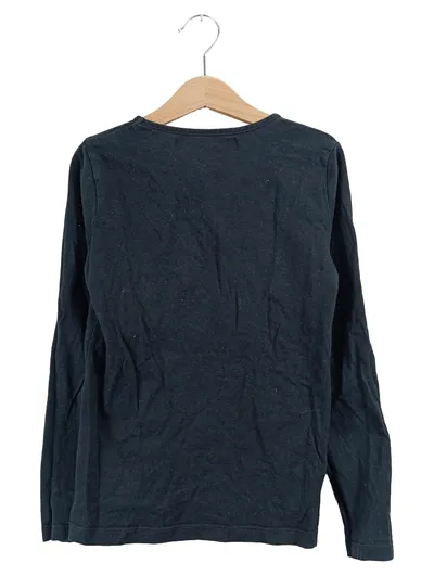 Desigual Kinder Pullover Schwarz Gr. 140 (146, 152) Pailletten Totenkopf