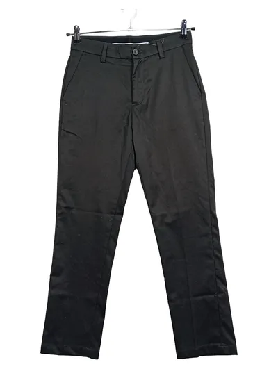 AMAZON ESSENTIALS Herren Stoffhose Schwarz W28/L30 Chino Basic