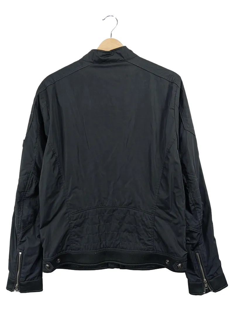 Diesel Herren Blouson Jacke Schwarz Gr. 50 L Übergangsjacke Casual 2