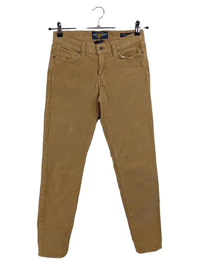 Lucky Brand Damen Cordhose Braun W27 Casual