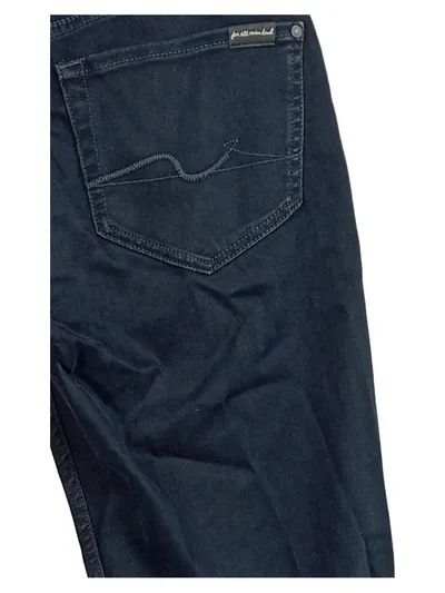 7 For All Mankind Slimmy Herren Jeans Hose Dunkelblau W33 Slim Fit