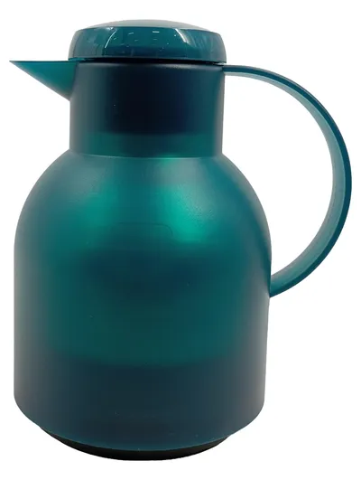Emsa Isolierkanne Kunststoff Petrol 1000ml 21cm Höhe