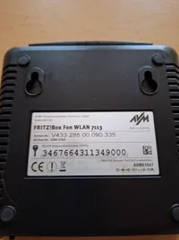 AVM FRITZ!Box Fon WLAN 7113 Router Schwarz 1&1 Edition 3