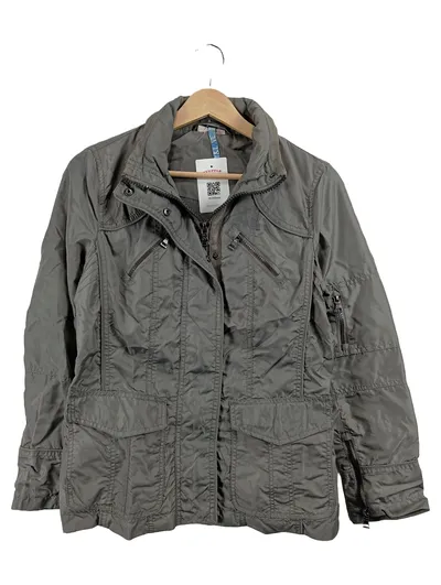 Street One Damen Windjacke Grau Gr. 36 Casual