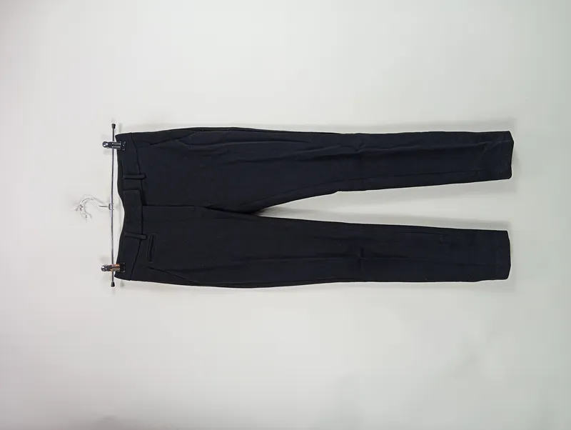 Dondup Damen Stoffhose Schwarz Gr. 38 W29 Klassisch Business 3