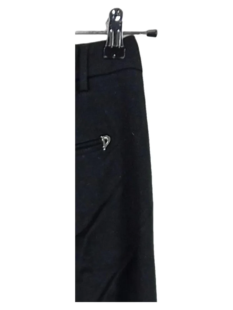 Dondup Damen Stoffhose Schwarz Gr. 38 W29 Klassisch Business 4