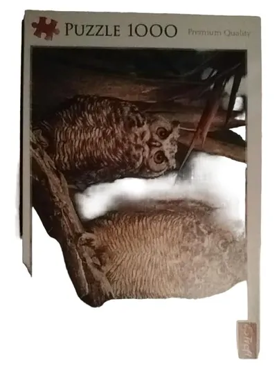 Trefl Puzzle 1000 Teile Eulen Tiere Wald Premium Quality