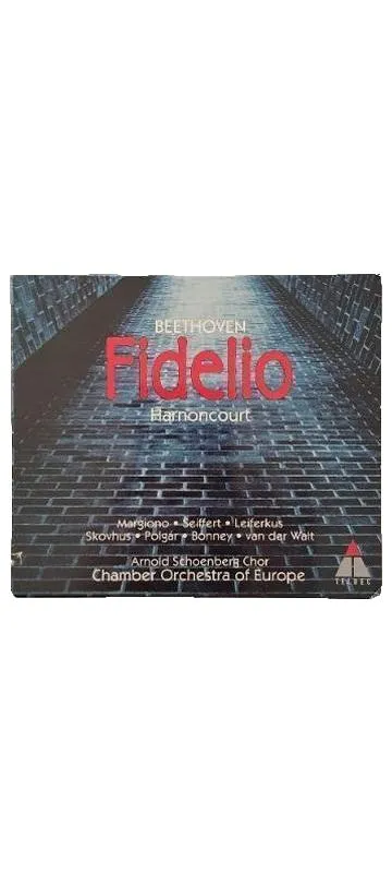 Beethoven Fidelio Harnoncourt Chamber Orchestra of Europe Teldec CD