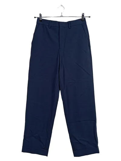 Closed Stoffhose Damen Blau Gr. 34 W26 XS Klassisch Business