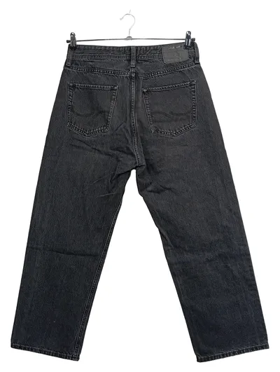 Jack & Jones Herren Jeans Baggy Alex Wide Fit Schwarz Gr. W33, 50, L