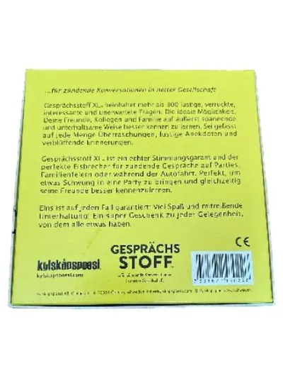 Kylskåpspoesi Gesprächsstoff Kartenspiel Partyspiel Fragen Konversation