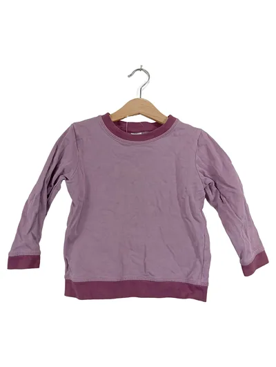 ALANA Kinder Langarmshirt Gr. 110 Lila Baumwolle Basic