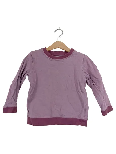 ALANA Kinder Langarmshirt Gr. 110 Lila Baumwolle Basic