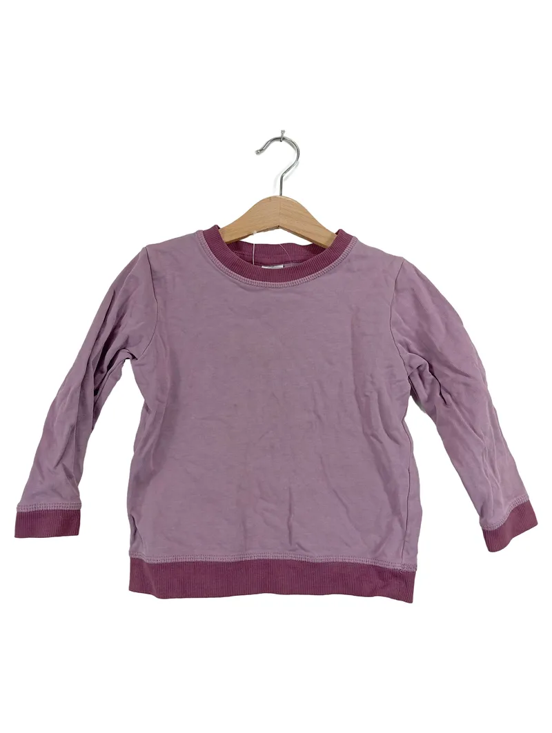 ALANA Kinder Langarmshirt Gr. 110 Lila Baumwolle Basic 2