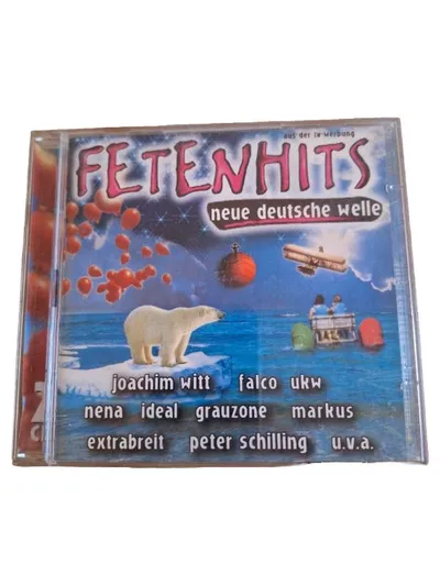 Fetenhits Neue Deutsche Welle Doppel-CD NDW Nena Falco Peter Schilling