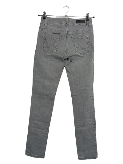 LTB Blue Addicted Jeans Straight Leg Damen W28 Grau