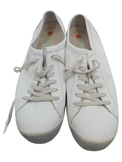 Softinos Sneaker low Damen Weiß Gr. 40 Leder Casual