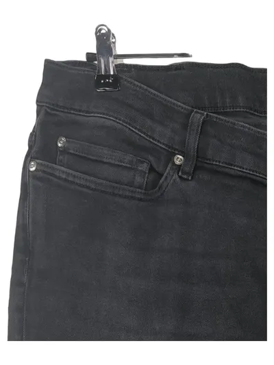 7 For All Mankind Ronnie Jeans Slim Fit Herren W38 Schwarz Denim