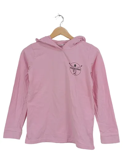 Chiemsee Kapuzenpullover Hoodie Rosa Logo Kinder Gr. 164 Baumwolle