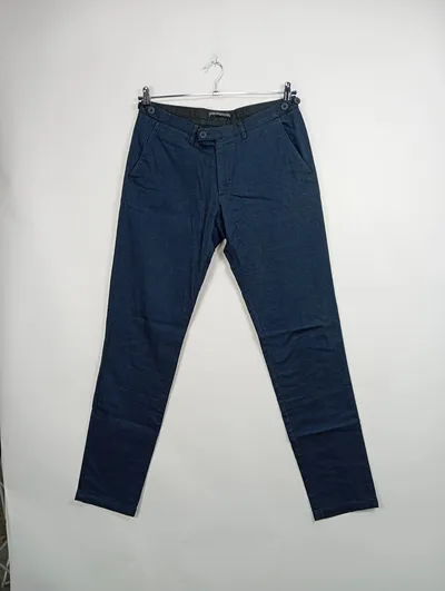 DRYKORN Herren Stoffhose Chino Blau Gr. W33 L30 Casual