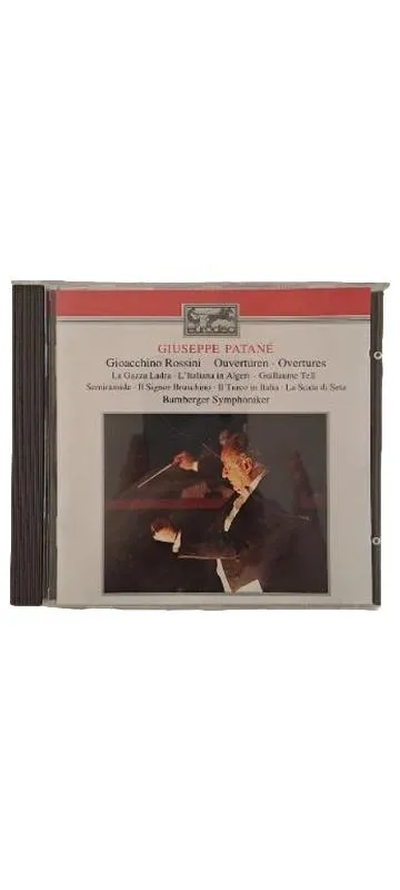 Rossini Ouvertüren CD Giuseppe Patanè Bamberger Symphoniker Eurodisc Klassik