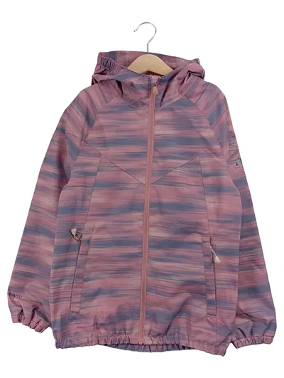 McKINLEY Leichte Jacke Outdoorjacke Kinder Rosa Gestreift Gr. 140
