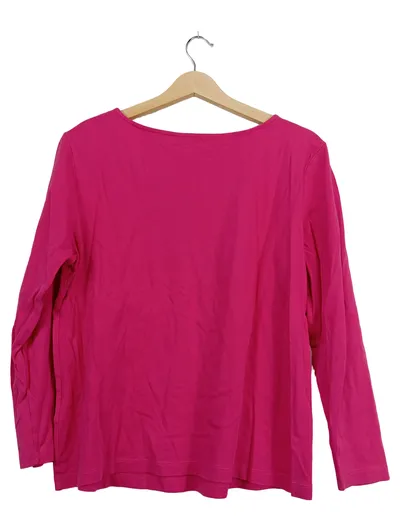 Christian Berg Damen Langarmshirt Gr. 46 Pink Basic Baumwolle