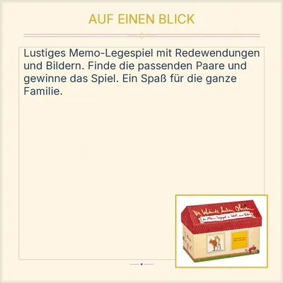 Die Wände haben Ohren Memo Legespiel Gedächtnisspiel Redewendungen Kinder