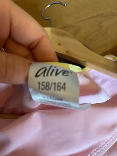 Alive Bikinihose Mädchen Gr. 158/164 Rosa Gelb Bademode