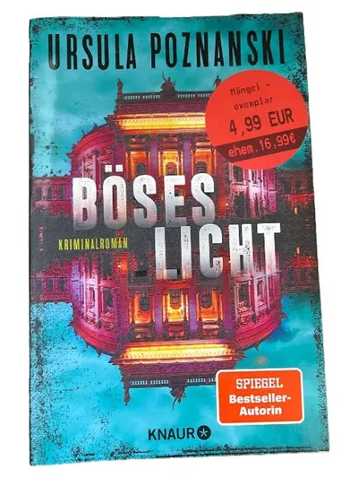 Böses Licht Ursula Poznanski Kriminalroman Knaur Spiegel Bestseller