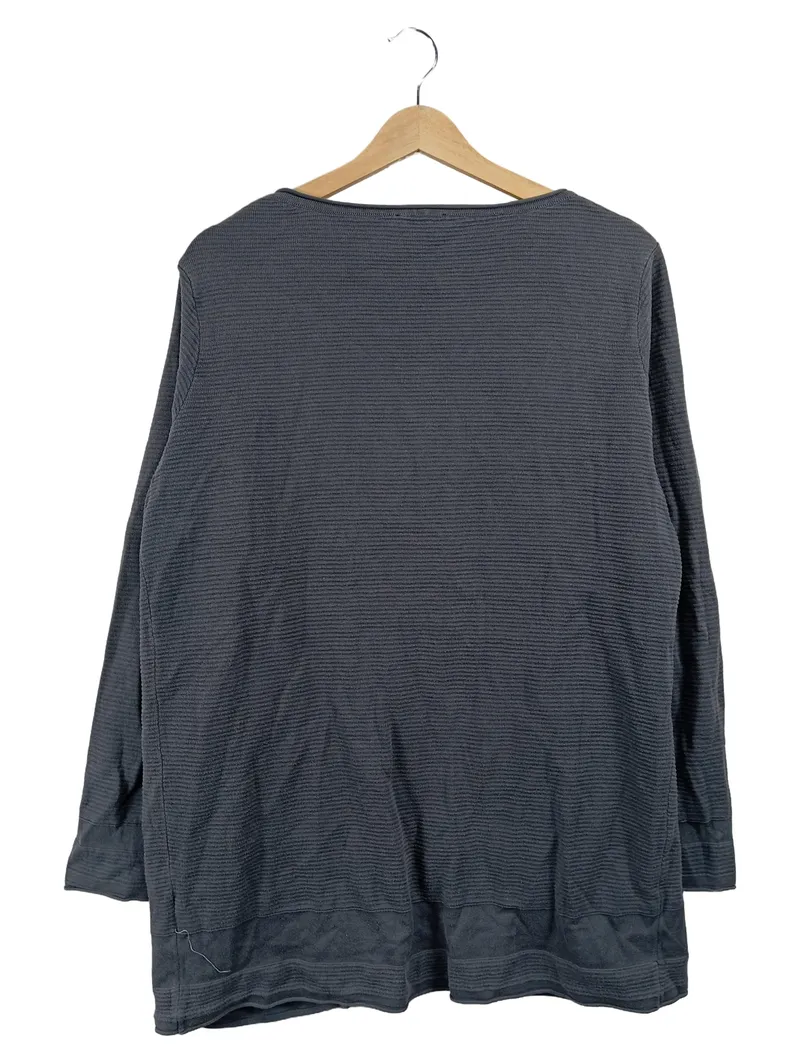 ARMEDANGELS Strickjacke Damen Gr. 36 S Grau Baumwolle Basic Rippstrick 4