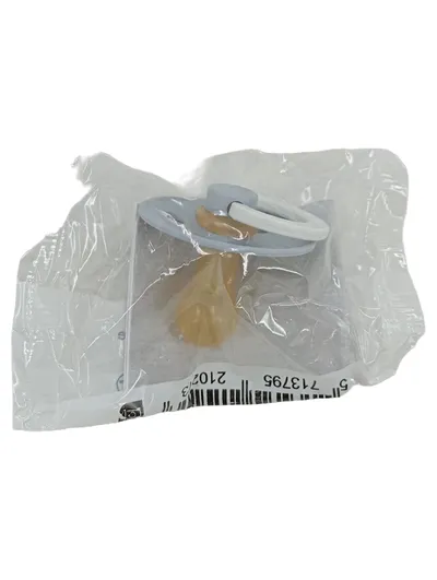 BIBS Beruhigungssauger Colour Schnuller Latex Gr. 1 Cloud Glow Grau