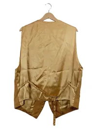 Daniel Hechter Herren Anzugweste Leder Braun Gr. 54 XXL Klassisch 2