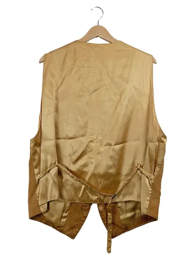 Daniel Hechter Herren Anzugweste Leder Braun Gr. 54 XXL Klassisch