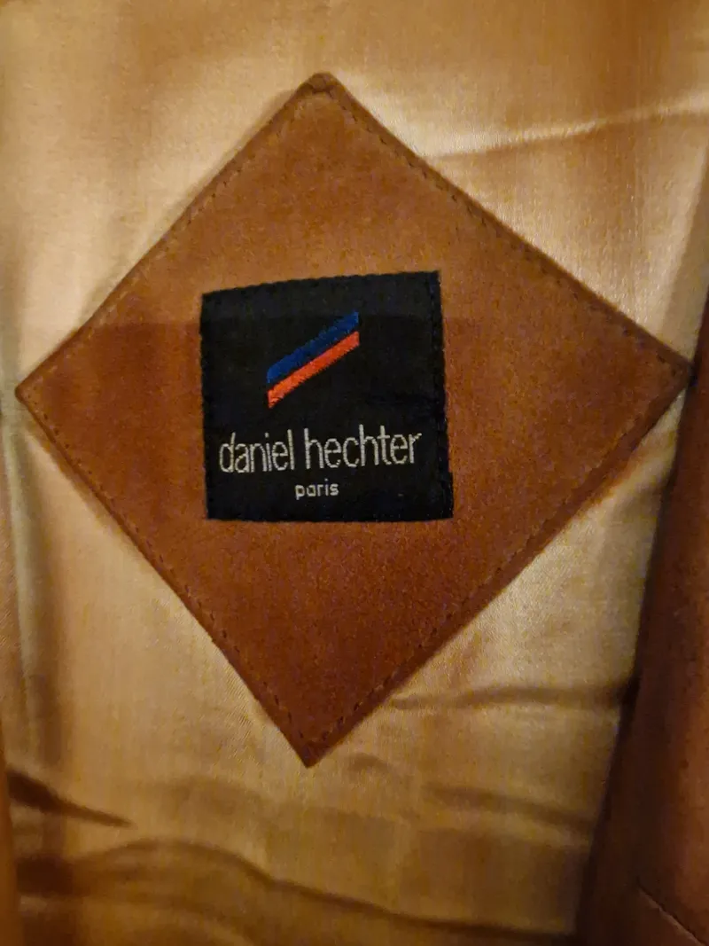 Daniel Hechter Herren Anzugweste Leder Braun Gr. 54 XXL Klassisch 3