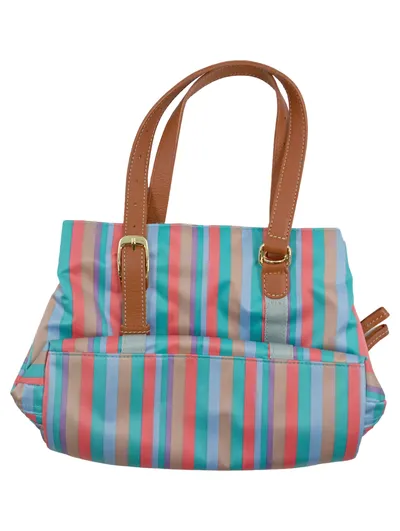 Bric's Henkeltasche Damen X-Bag Mehrfarbig Gestreift