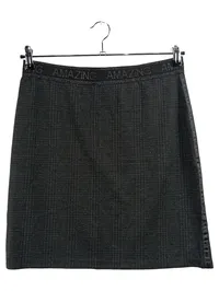 Cartoon Damen Rock Midirock Gr. 40 L Grau Kariert Amazing Bund 1