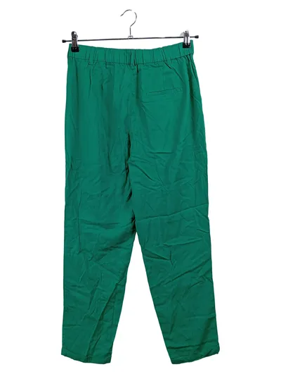 Springfield Damen Stoffhose Grün Gr. 38 W29 Casual Lyocell