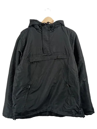Brandit Herren Winterjacke Windbreaker Teddyfutter Schwarz Gr. M