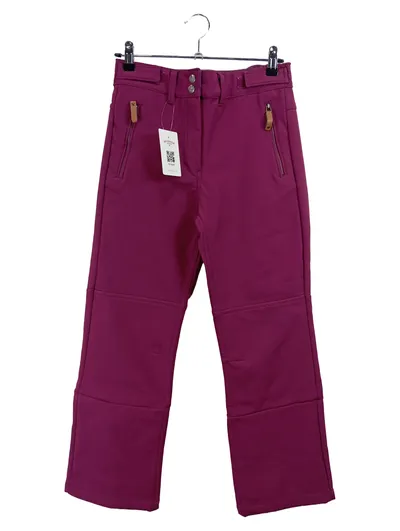 Yigga Kinder Outdoorhose gefüttert Wanderhose Lila Gr. 140