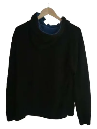 FSBN Fishbone Hoodie Sweatshirt Herren L DNM Original Apparel Schwarz Blau