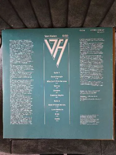 Van Halen 5150 Vinyl LP Album Amiga Schallplatte Hard Rock 2