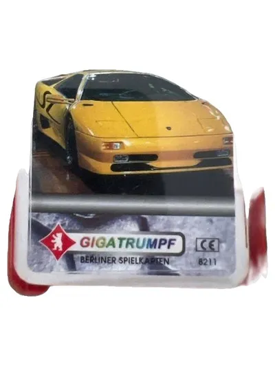 Berliner Spielkarten Luxusautos Quartett Gigatrumpf Kartenspiel Auto